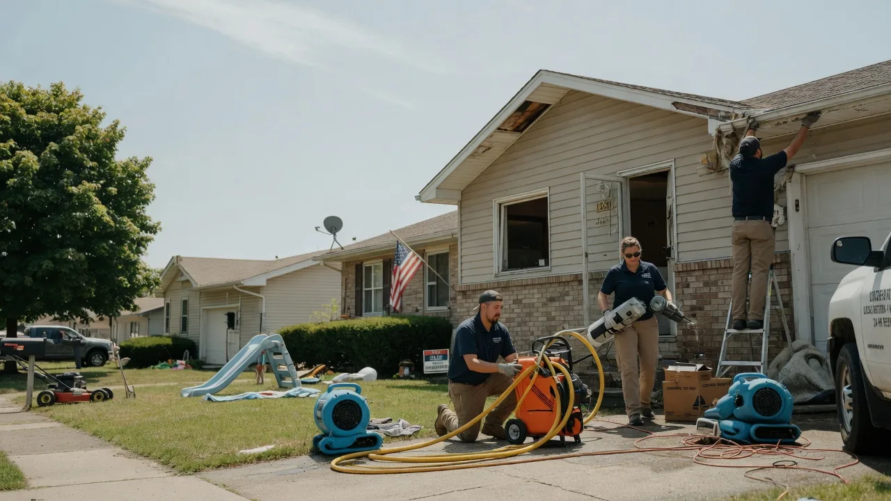 Water Damage Restoration in Big Bend, WI near me